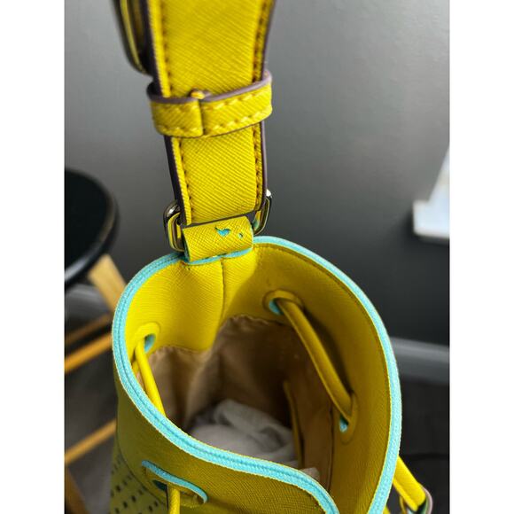 Big Buddha Bucket Bag Drawstring Mag Snap Closure Fringe Boho Tassel - Picture 8 of 12